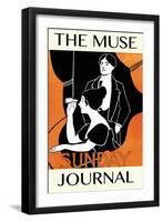 The Muse Journal, Complete Dramatic News-null-Framed Art Print