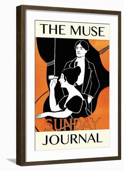 The Muse Journal, Complete Dramatic News-null-Framed Art Print