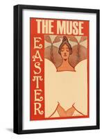 The Muse Journal, Easter-Ethel Reed-Framed Art Print
