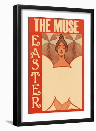 The Muse Journal, Easter-Ethel Reed-Framed Art Print