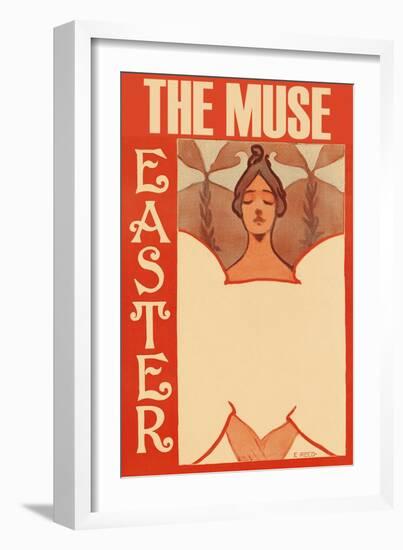 The Muse Journal, Easter-Ethel Reed-Framed Art Print