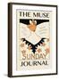 The Muse Journal, Every Lady Will Read, Fashion Supplement, March 24-Ethel Reed-Framed Art Print