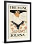 The Muse Journal, Every Lady Will Read, Fashion Supplement, March 24-Ethel Reed-Framed Art Print