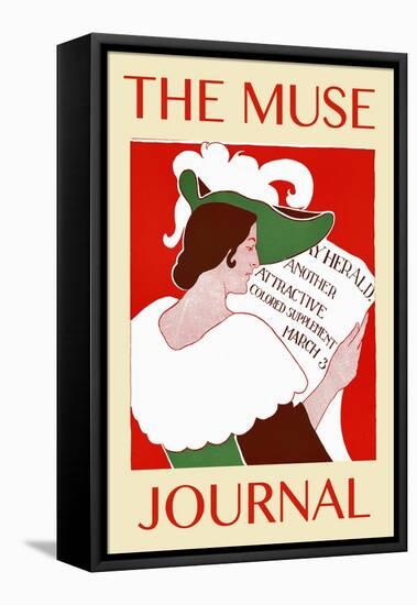 The Muse Journal-null-Framed Stretched Canvas