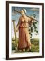 The Muse Polyhymnia, Inventor of Agriculture-Ferraresischer Meister-Framed Giclee Print