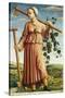 The Muse Polyhymnia, Inventor of Agriculture-Ferraresischer Meister-Stretched Canvas