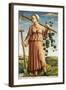 The Muse Polyhymnia, Inventor of Agriculture-Ferraresischer Meister-Framed Giclee Print