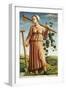 The Muse Polyhymnia, Inventor of Agriculture-Ferraresischer Meister-Framed Premium Giclee Print