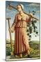 The Muse Polyhymnia, Inventor of Agriculture-Ferraresischer Meister-Mounted Premium Giclee Print