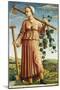 The Muse Polyhymnia, Inventor of Agriculture-Ferraresischer Meister-Mounted Giclee Print