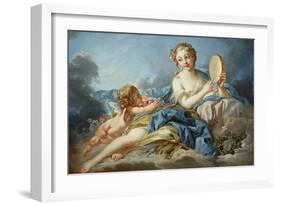 The Muse Terpsichore-Francois Boucher-Framed Giclee Print