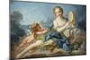 The Muse Terpsichore-Francois Boucher-Mounted Giclee Print