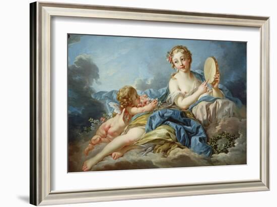 The Muse Terpsichore-Francois Boucher-Framed Giclee Print