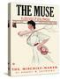 The Muse-Edward Penfield-Stretched Canvas