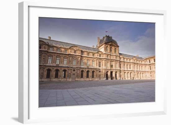 The Musee Louvre in Paris, France, Europe-Julian Elliott-Framed Photographic Print