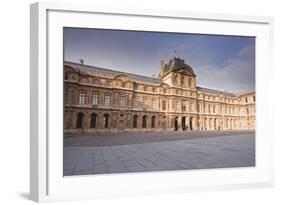 The Musee Louvre in Paris, France, Europe-Julian Elliott-Framed Photographic Print