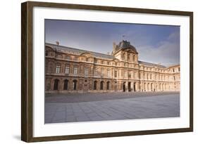 The Musee Louvre in Paris, France, Europe-Julian Elliott-Framed Photographic Print