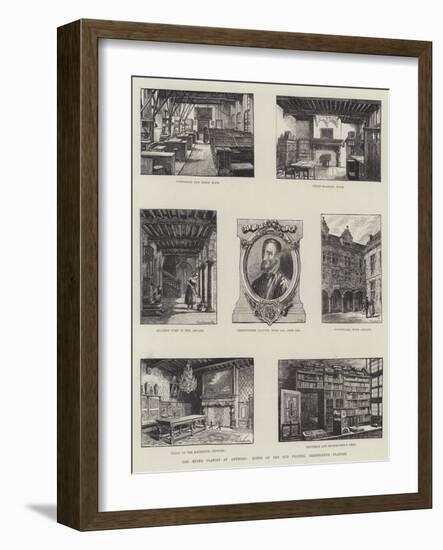 The Musee Plantin at Antwerp, House of the Old Printer, Christopher Plantin-null-Framed Giclee Print