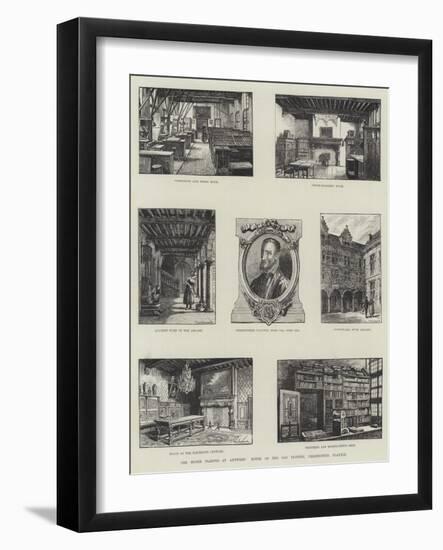 The Musee Plantin at Antwerp, House of the Old Printer, Christopher Plantin-null-Framed Giclee Print