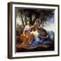 The Muses Clio, Euterpe, and Thalia-Eustache Le Sueur-Framed Giclee Print