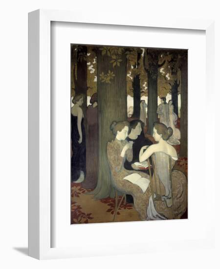 The Muses or in the Park by Maurice Denis-null-Framed Giclee Print