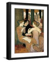 The Muses (Or Sacred Wood)-Maurice Denis-Framed Giclee Print