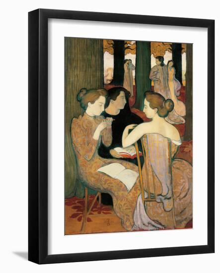 The Muses (Or Sacred Wood)-Maurice Denis-Framed Giclee Print