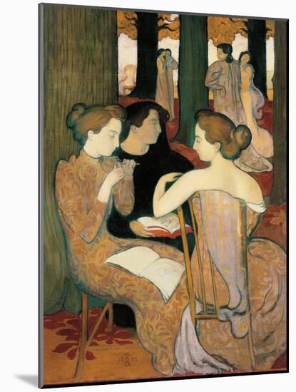 The Muses (Or Sacred Wood)-Maurice Denis-Mounted Giclee Print