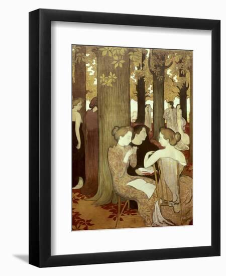 The Muses-Maurice Denis-Framed Art Print