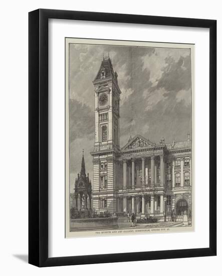 The Museum and Art Gallery, Birmingham, Opened 27 November-null-Framed Giclee Print