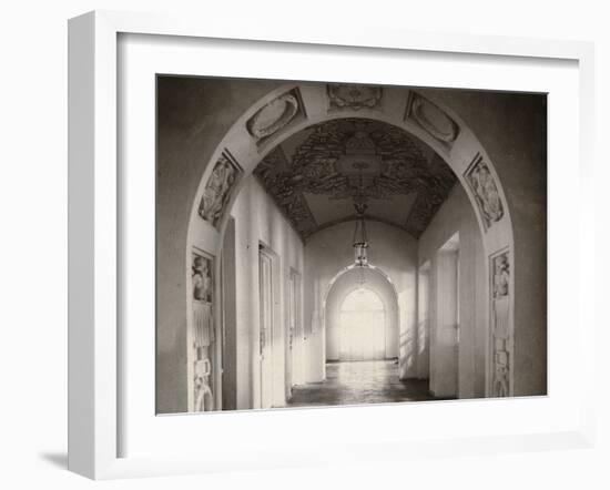 The Museum of the Imperial Pushkin Lyceum in Saint Petersburg, Russia, 1910s-Karl Kubesch-Framed Photographic Print