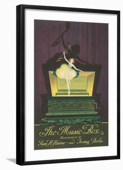 The Music Box Theater-null-Framed Art Print