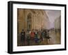 The Music Conservatory at Boulevard Poisssoniere, 1889-Jean Béraud-Framed Giclee Print