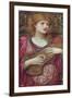 The Music Faintly Falling, Dies Away / Thy Dear Eyes Dream That Love Will Live for Aye, 1893-John Melhuish Strudwick-Framed Giclee Print