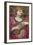 The Music Faintly Falling, Dies Away / Thy Dear Eyes Dream That Love Will Live for Aye, 1893-John Melhuish Strudwick-Framed Giclee Print