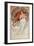 The Music. from a Serie of Lithographs, 1898-Alphonse Marie Mucha-Framed Premium Giclee Print