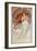 The Music. from a Serie of Lithographs, 1898-Alphonse Marie Mucha-Framed Giclee Print