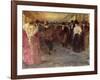 The Music Hall, c.1890-Jean Louis Forain-Framed Giclee Print