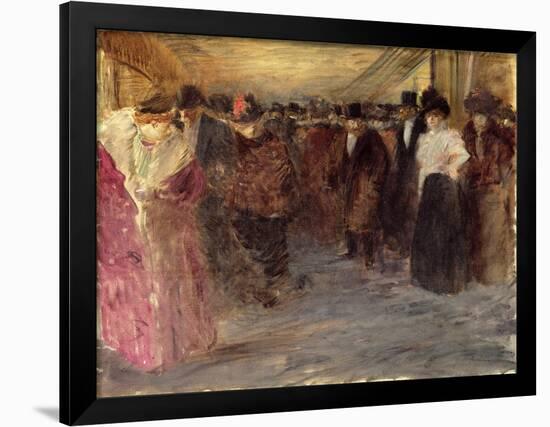 The Music Hall, c.1890-Jean Louis Forain-Framed Giclee Print