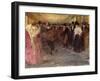 The Music Hall, c.1890-Jean Louis Forain-Framed Giclee Print