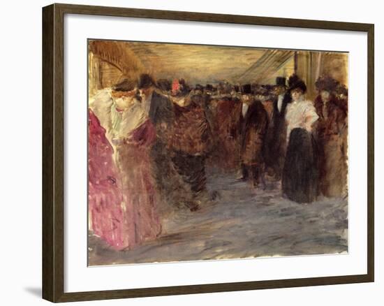 The Music Hall, c.1890-Jean Louis Forain-Framed Premium Giclee Print