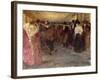 The Music Hall, c.1890-Jean Louis Forain-Framed Premium Giclee Print