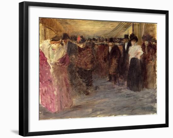 The Music Hall, c.1890-Jean Louis Forain-Framed Premium Giclee Print