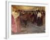 The Music Hall, c.1890-Jean Louis Forain-Framed Giclee Print