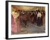 The Music Hall, c.1890-Jean Louis Forain-Framed Giclee Print