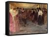 The Music Hall, c.1890-Jean Louis Forain-Framed Stretched Canvas