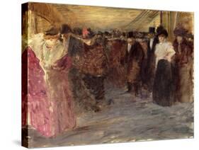 The Music Hall, c.1890-Jean Louis Forain-Stretched Canvas