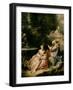 The Music Lesson, 1749-Francois Boucher-Framed Giclee Print