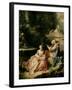 The Music Lesson, 1749-Francois Boucher-Framed Giclee Print