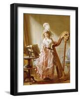 The Music Lesson, 1788-Michael Garnier-Framed Giclee Print